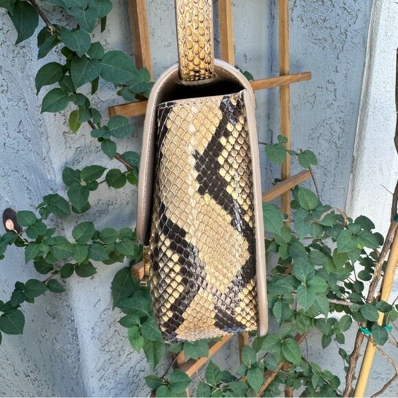 Saint Laurent Kaia Python Crossbody - Picture 9 of 16